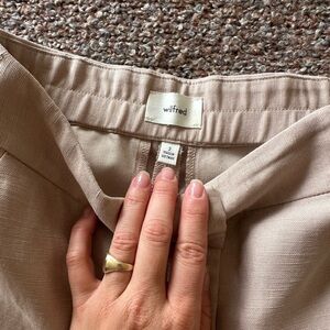 Aritzia Wilfred Effortless Pant Linen